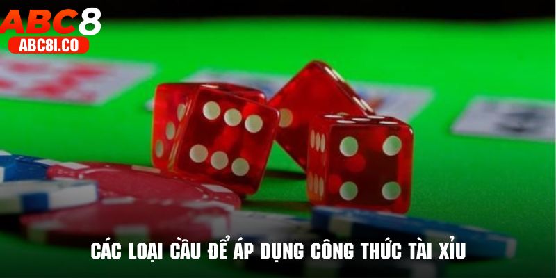 Quy tắc áp dụng công thức đánh tài xỉu theo các loại cầu