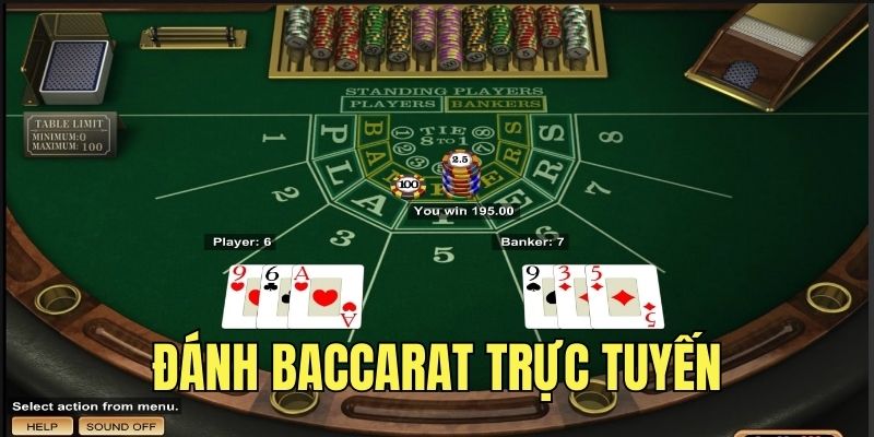 Đánh baccarat trực tuyến